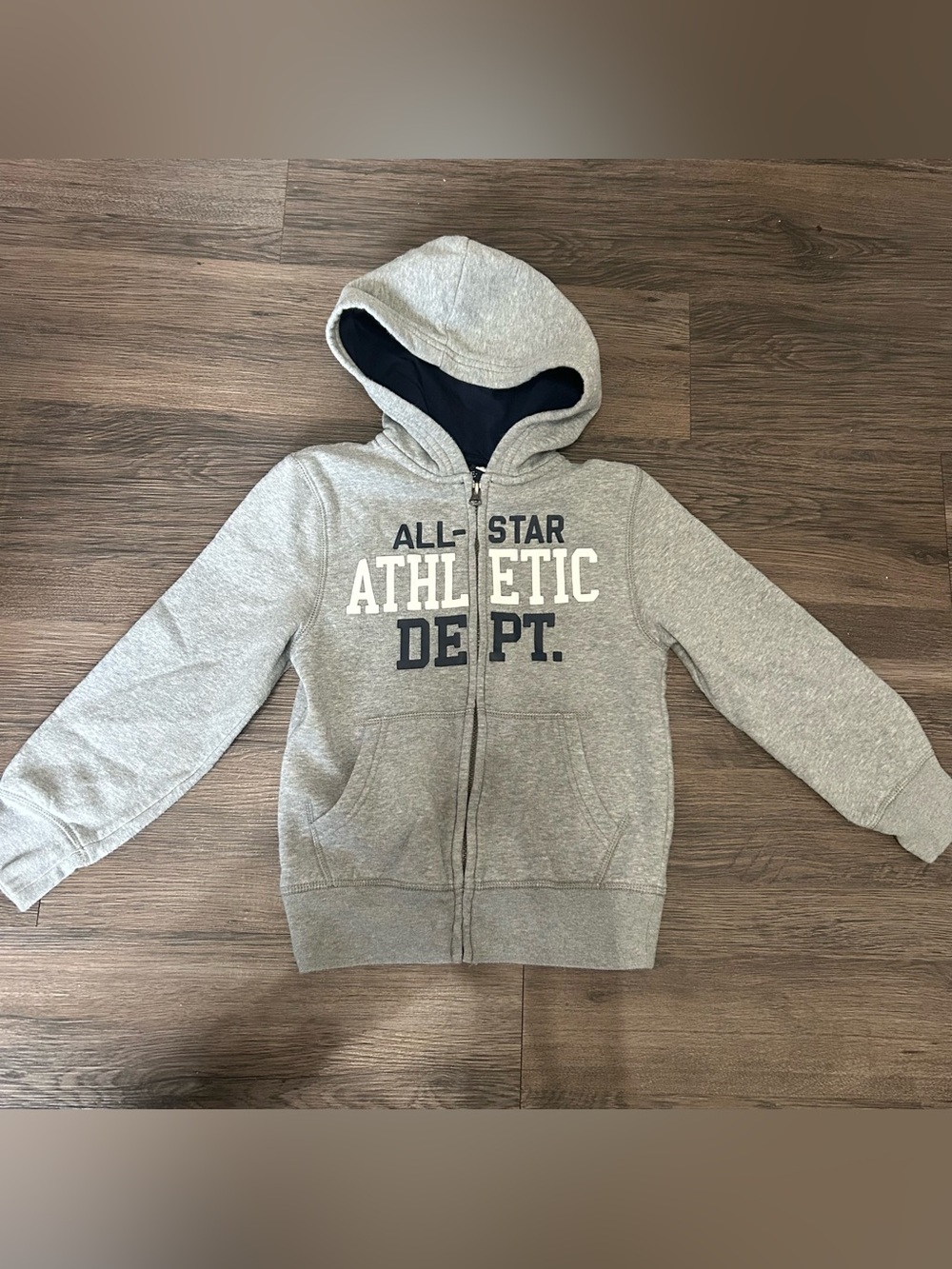 3/$12 Children’s Place Gray Zip Up Hoodie Boys Size Small or 5/6